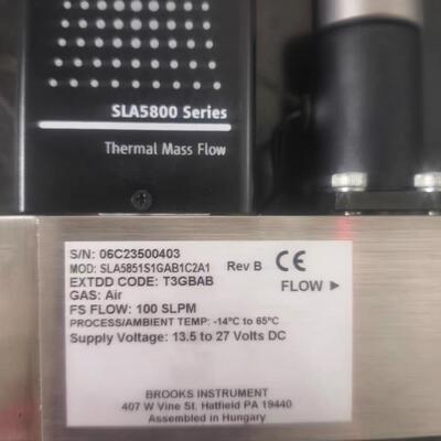 SLA5851S1GAB1C2A1 Brooks热式质量流量计 100SLPM议价维修