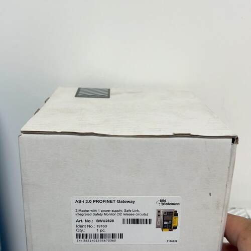 BWU2828 B+W AS-i 3.0 PROFINET网关模块议价维修