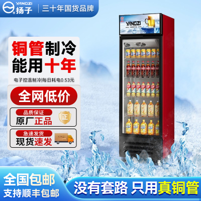 全国包邮铜管制冷商用冷藏展示柜