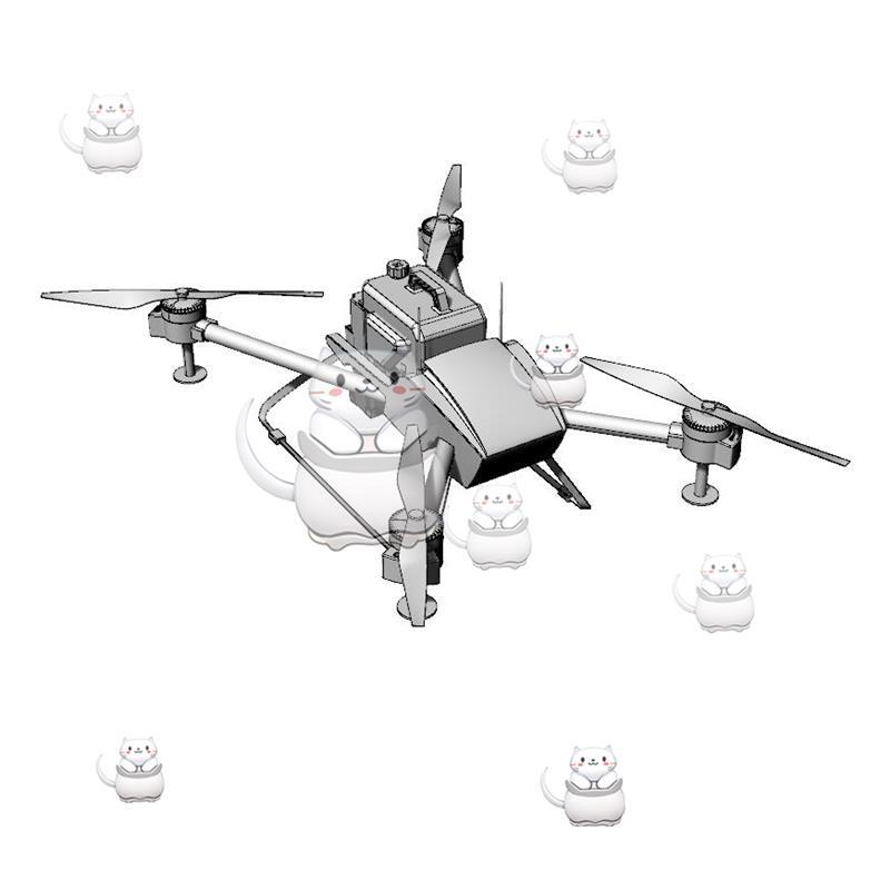 农业植保无人机 犀牛建模rhino/C4D/3Dmax/maya模型 obj fbx素材