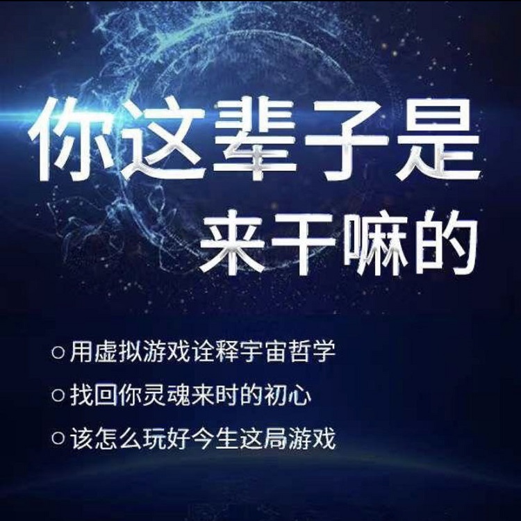 洛臣你这辈子是来干嘛的视频宇宙人生游戏规则人生自我修养课程