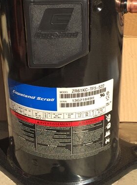 ZR61KC-TF5-522 ZR61KCE-TF5-523全新谷轮进口设备压缩机 三相
