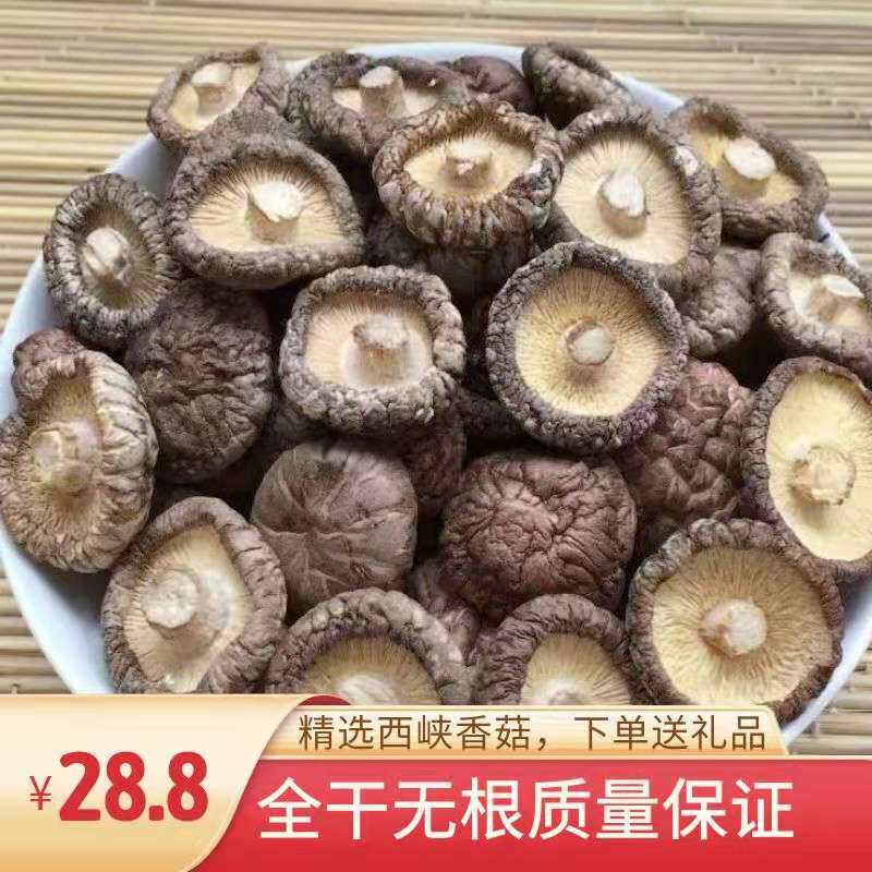 精选西峡特产干货香菇全干一斤净重包邮干冬菇质量保证无根蘑菇_虎窝淘