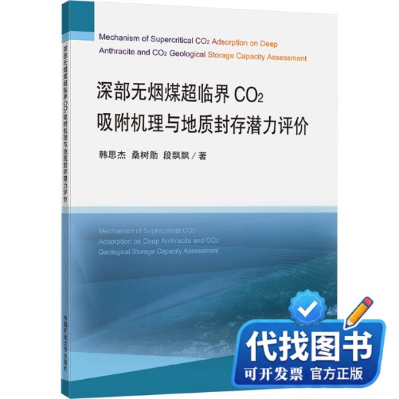 新书正版深部无烟煤超临界CO2吸附机理与地质封存潜力评价韩思杰,桑树勋,段飘飘9787564654252中国矿业大学出版社2023-06-01图片