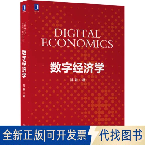 全新正版数字经济学孙毅9787111695059机械工业出版社2022-01-01