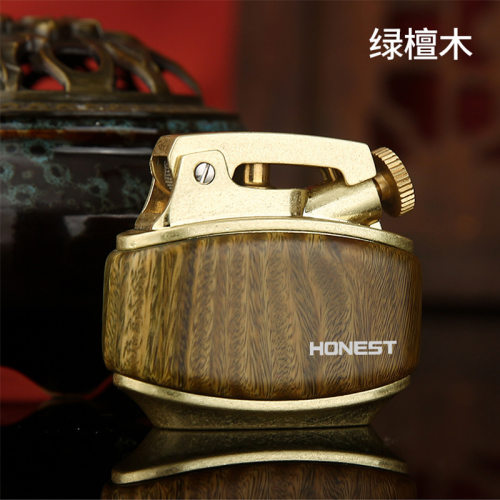 百诚新款金鲟复古煤油打火机男士礼品老式复古弹压打火机爆款
