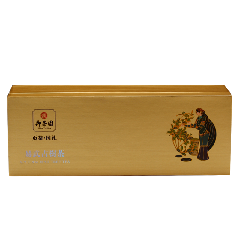 御茶园易武古树普洱生茶饼礼盒