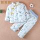 分体棉衣冬装 婴儿冬季 儿童加厚套装 中国风宝宝纯棉花手工棉袄棉裤