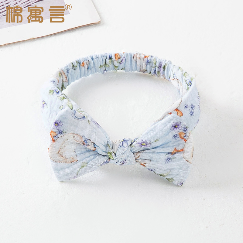 宝宝发带女童婴儿蝴蝶结头饰夏季百搭洋气公主婴幼儿可爱超萌发箍