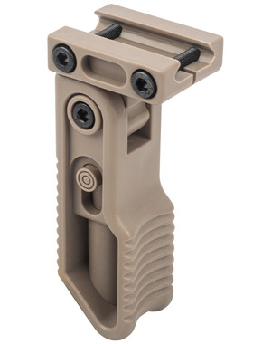 热销新款CAA眼镜蛇L型收缩尼龙握把通用20mm折叠加厚握把模型