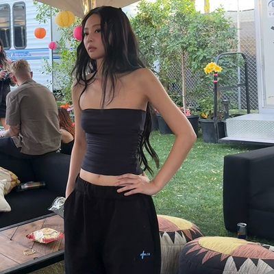 WEIRDPUSS夏日百搭辣妹抹胸背心