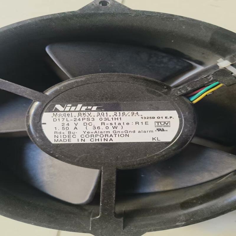 议价Nidec  尼 金属五叶散热风扇 D17L-24PS3