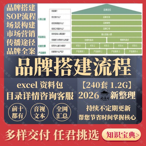 品牌搭建sop流程市场定位全案
