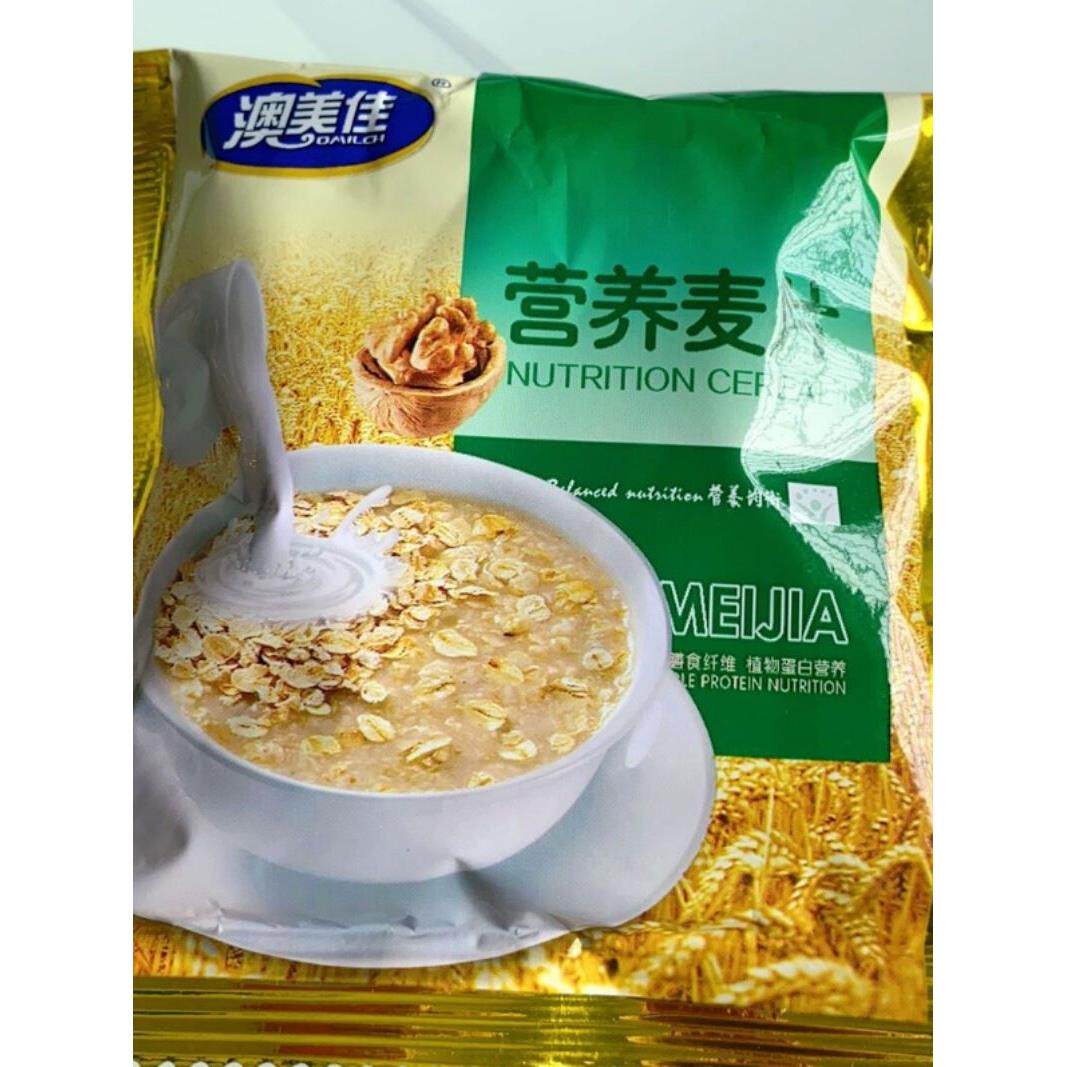 -超好吃新货澳美佳麦片营养早餐燕麦免煮老人小孩点心零食冲泡饮