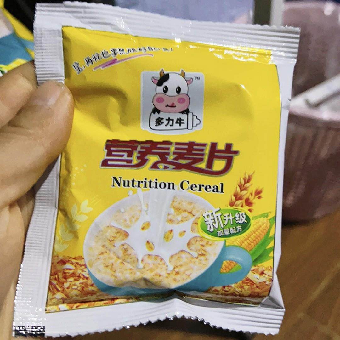 -多力牛牛奶加钙营养麦片独立小包即食早餐冲泡麦片学生懒人宿舍