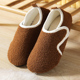成人男女居家秋冬包跟防滑厚底袜套孕产妇坐月子鞋 妈妈地板袜棉拖