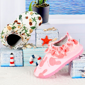 幼儿园早教鞋 儿童地板袜鞋 室内透气防滑软底男女宝宝隔凉学步鞋 袜