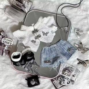 无属性 玩偶衣服替换装 20cm棉花娃娃衣服白日浮游娃衣新中式 套装