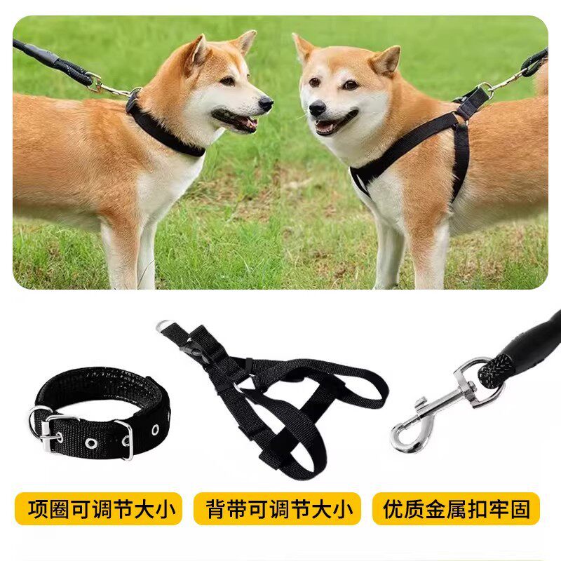 2米3米反光加长狗狗项圈