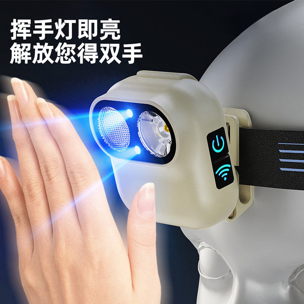 LED灯双光源户外野营感应