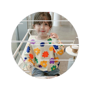 洋气装新款儿童春秋网红2026潮女宝宝秋上衣女童泫雅风装韩版卫衣