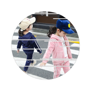 童装女童秋装儿童金丝绒运动套装韩版宝宝洋气卫衣两件套2026新款