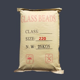 玻璃珠喷砂机磨料白色透明玻璃微珠铝件铜件亮白面玻璃砂珍珠砂