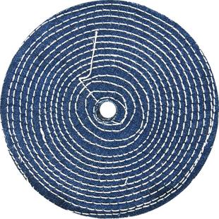 抛光布轮牛仔布棉轮不锈钢镜面打磨布轮沾抛光轮沙牛胶金属磨光轮