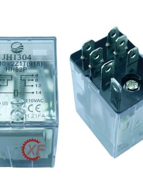 冠通110VAC棒材送料机配件HH62P中间继电器JH1304-A110-2Z1(T)