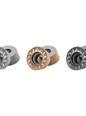 R6圆铣刀片 RPMT1204-MI TE1008 TE1028 TE1009