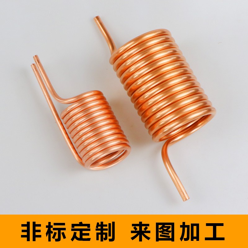 304不锈钢紫铜 盘管加工 弯管 螺旋管 冷却管 换热器 翅片管