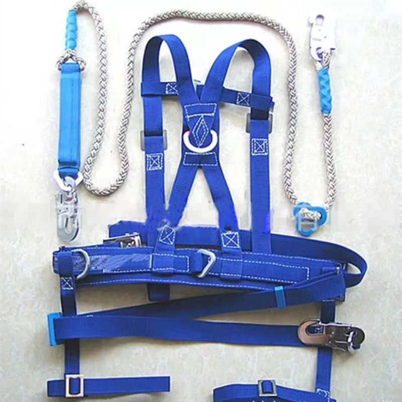 电力高空作业蓝色国标安全带双保险加宽加厚户外施工安全带双肩背,纺织面料/辅料/配套,其他纺织机械,淘宝优惠券,粉丝福利购,淘宝优惠卷