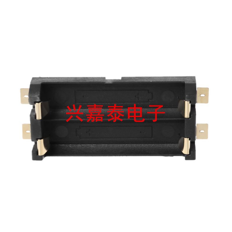 2节5号AA电池座 2节5号电池盒 5号2节SMD 14500贴片镀金耐高温