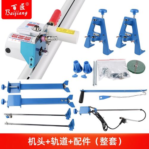 高速计数轨道式断布机皮革布料裁布机大功率自动磨刀电动裁布机