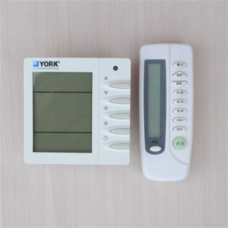 YORK约克水机空调温控p器液线控三速开关风机盘管控制面板TMS2000