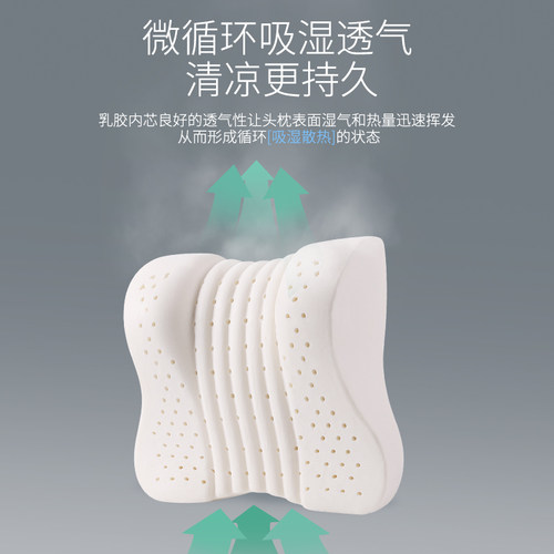 爱车屋汽车头枕护颈枕乳胶靠垫开车用座椅护腰腰靠枕车载神器车内