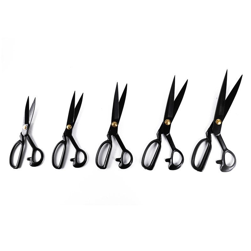 不锈钢裁缝剪刀裁布专业家用手工服装裁剪工具11寸12寸专用大剪刀