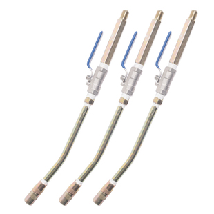 防水补漏高压注浆机枪头大口径开关阀门水固化连接杆组通用型配件