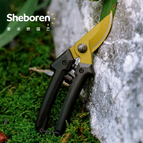 Sheboren园艺剪枝剪刀果树树枝园林花枝花艺剪刀修枝剪采摘神器