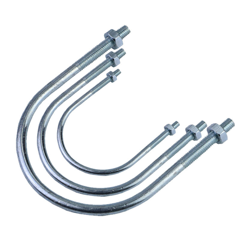 HG/T21629A1-1-2英制公制管用U型螺栓螺丝卡U型管夹支架抱箍卡箍