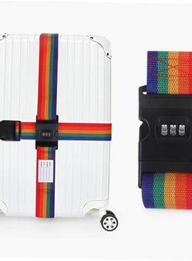 Luggage Strap Cross Belt Packing Travel Suitcase Password Lo