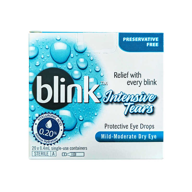 blink强效泪液保护性眼药水适配隐形眼镜改善视疲劳舒缓干涩不适