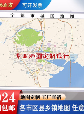 城区街道新版卫星电子地图定制