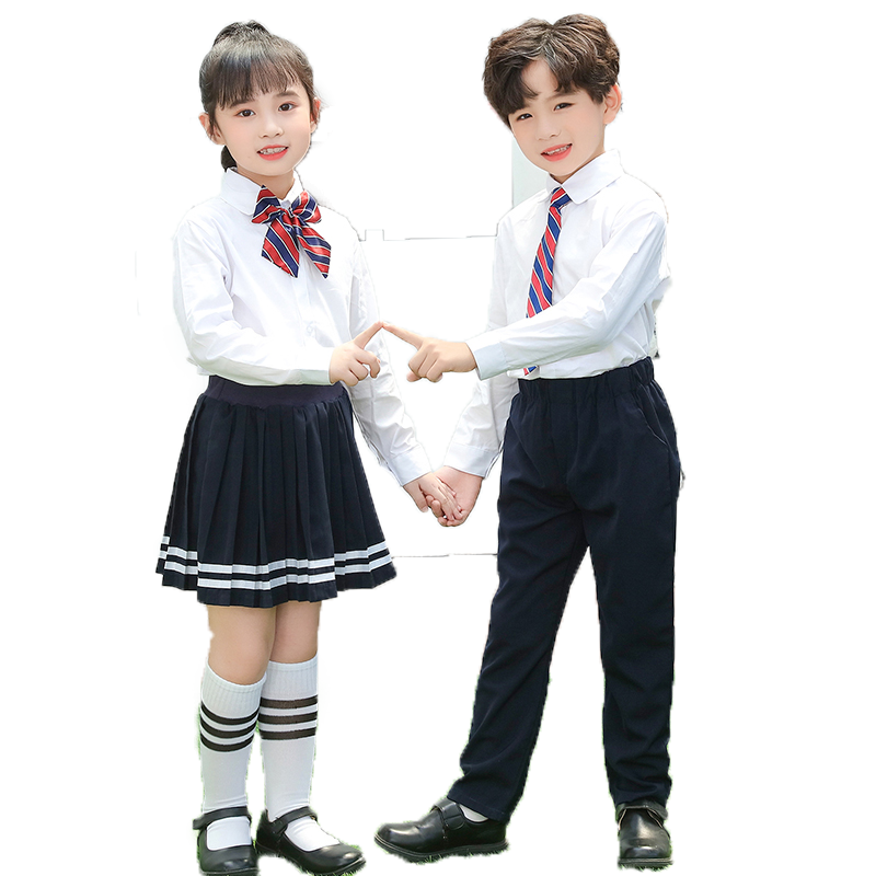 幼儿园园服春秋装英伦学院风儿童校服韩版毛衣纯棉套装小学生班服
