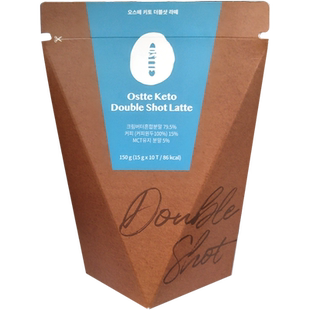 韩国Ostte防弹咖啡生酮饱腹进口黑拿铁速溶咖啡拿铁代餐
