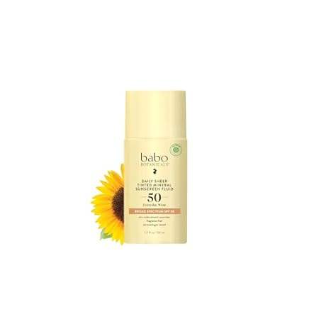 Babo Botanicals Daily Sheer Tinted Mineral Sunscreen Flui