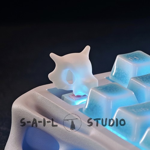 宝可梦卡拉头骨个性创意立体键帽送礼物外设机械键盘帽esc单个