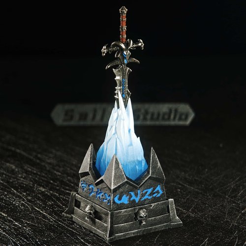 魔兽世界周边礼物原创键帽霜之哀伤巫妖王之怒WLK键帽个性礼物