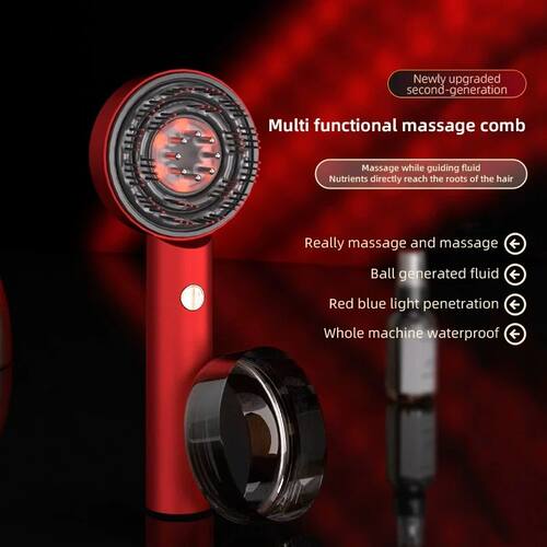 Electric Massage Comb Red light massage comb Scalp Massager