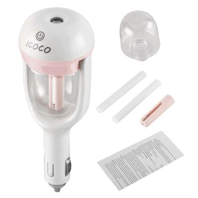 Mini Car Air Umidificador Purificador De Ar A Vapor Difusor